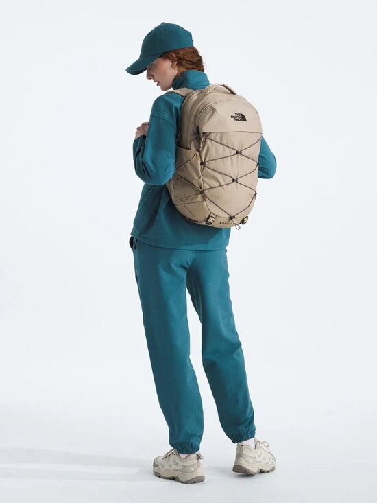 The North Face Borealis Backpack / Mushroom Grey/ TNF Black, One-Size